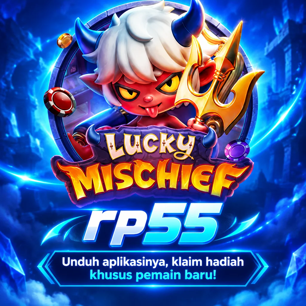 rp55 · Lucky Mischief · Tampilan permainan